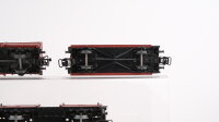 Märklin H0 Konvolut Autotransportwagen, Hochbordwagen, DB