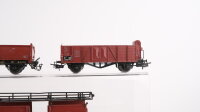 Märklin H0 Konvolut Autotransportwagen, Hochbordwagen, DB