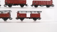 Märklin H0 Konvolut Autotransportwagen, Hochbordwagen, DB