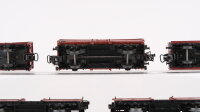 Märklin H0 Konvolut Autotransportwagen, Hochbordwagen, DB