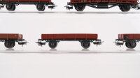 Märklin H0 Konvolut Niederbordwagen, DB