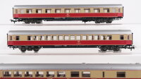 Märklin H0 Konvolut "TEE" Personenwagen 1.Kl., Panoramawage 1.Kl., Speisewagen, DB