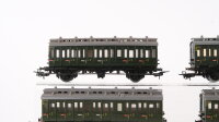 Märklin H0 Konvolut Abteilwagen 2.Kl. (3-achsig),...