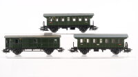 Märklin H0 Konvolut Personenwagenm, Packwagen,...