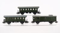 Märklin H0 Konvolut Personenwagenm, Packwagen,...