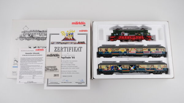 Märklin H0 2872 Personenzug "PopTrain" der DB Wechselstrom Delta Digital