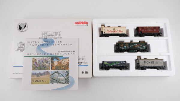 Märklin H0 84212 Wagen-Set "Naturpark Obere Donau" der K.W.St.E.