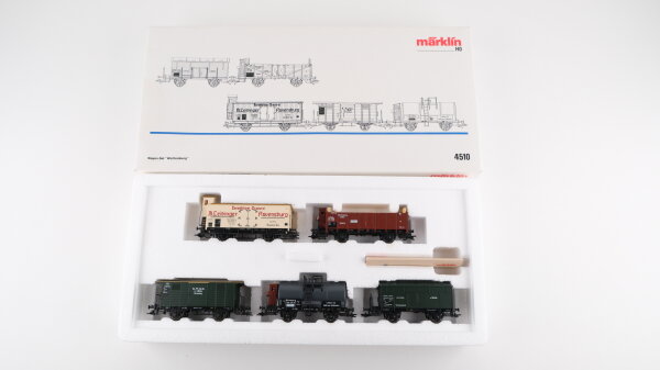 Märklin H0 4510 Wagen-Set "Württemberg" der K.W.St.E.