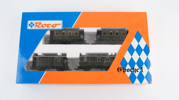 Roco H0 44014 Wagen-Set "Bayerische Lokalbahn" K.Bay.Sts.B.