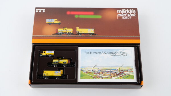 Märklin Z 82507 Güterwagen-Set "Fritz Homann" der DRG