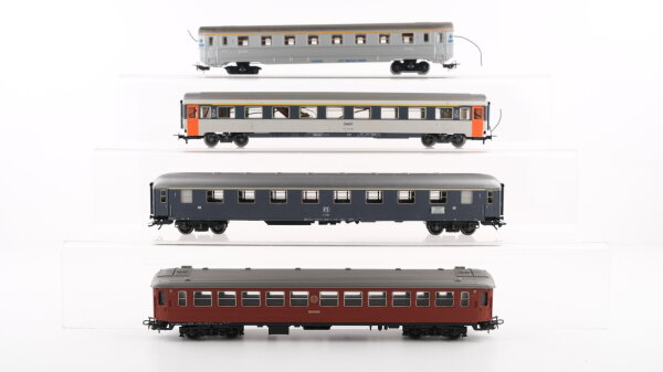 Märklin H0 Konvolut Abteilwagen, Personenwagen, SNCF/FS/SJ