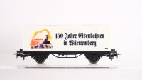 Märklin H0 Konvolut Kühlwagen (Schlumberger Sekt), Containertragewagen (150 Jahre Eisenbahnen in Württemberg) MHI