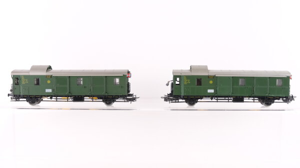 Märklin H0 Konvolut Gepäckwagen mit Schlusslichtern, DR