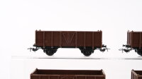 Piko H0 Konvolut Hochbordwagen (braun)