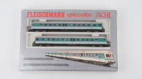 Fleischmann N 7438 Triebwagenzug BR 614 DB ( 2 tlg. )