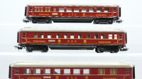 Märklin H0 Konvolut Personenwagen Speisewagen, Speisewagen, Schlafwagen, Speisewagen DRG (alle Blech)