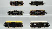 Märklin H0 Konvolut Güterwagen Kühlwagen weiß (Kühlwagen), Kühlwagen gelb (Banane) DB,u.a.