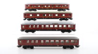 Märklin H0 Konvolut Personenwagen Schlafwagen (DSG), Speisewagen rot (DSG) DRG