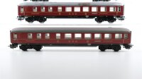Märklin H0 Konvolut Personenwagen Schlafwagen (DSG), Speisewagen rot (DSG) DRG