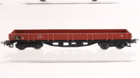 Märklin/Roco H0 Konvolut Güterwagen Niederbordwagen 4-achsig, Rungenwagen, Kühlwagen (Landesgartenschau Pforzheim 1992), gedeckter Güterwagen DB
