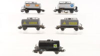 Märklin H0 Konvolut Kesselwagen (Heizöl, BP,...