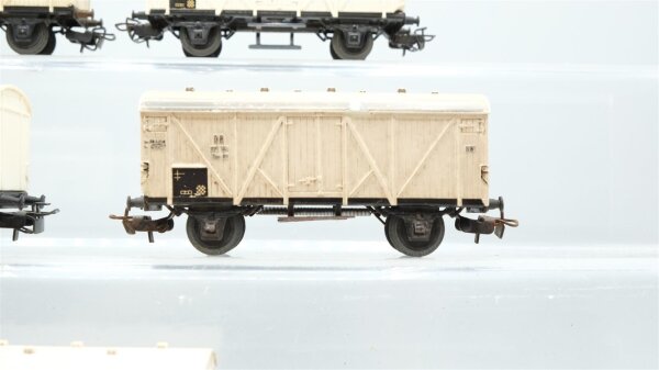 Märklin H0 Konvolut Gedeckte Güterwagen DB