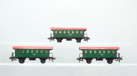 Trix H0 Konvolut Personenwagen Donnerbüchsen 3.Kl.