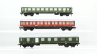 Trix H0 Konvolut Personenwagen 1.Kl. grün,...