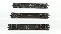 Trix H0 Konvolut Personenwagen 1.Kl. grün, Schlafwagen, Gepäckwagen mit Schiebetüren DRG,DB