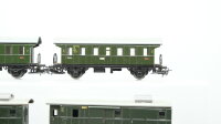 Märklin H0 Konvolut Personenwagen Donnerbüchsen 4002, Gepäckwagen  mit Schiebetür