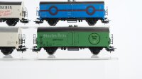 Märklin H0 Konvolut Güterwagen Kühlwagen (Interfrigo,Spatenbräu München, Staufen Bräu Göppingen,Kühlwagen) DB,Renfe