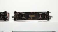 Trix H0 Konvolut Personenwagen, Schlafwagen, Speisewagen, Packwagen (alte Blechmodelle), Mitropa/Länderbahn