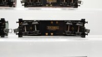 Trix H0 Konvolut Personenwagen, Schlafwagen, Speisewagen, Packwagen (alte Blechmodelle), Mitropa/Länderbahn