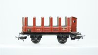 Märklin H0 Konvolut 372 Rungenwagen mit Bremserhaus, DRG (altes Blechmodell)
