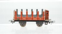 Märklin H0 Konvolut 372 Rungenwagen mit Bremserhaus, DRG (altes Blechmodell)