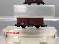 Minitrix/Fleischmann N Konvolut 13640 ged. Güterwagen KPEV (37001005)