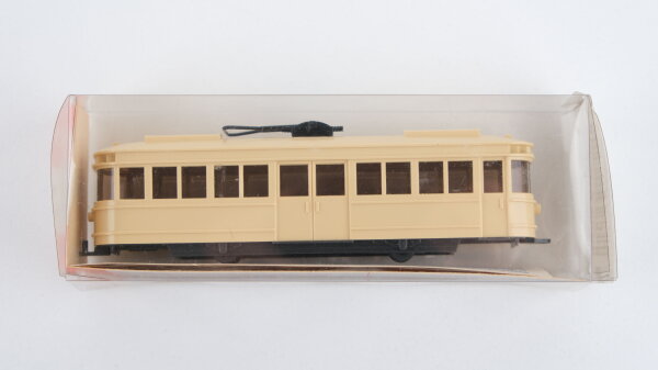 Wiking 1:87 750 GK: 750/2a CS nicht erfasst Straßenbahn 2-Achs-Triebwagen Veteran