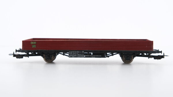 Eigenbau/Lima 0e Niederbordwagen braun