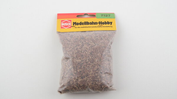 Busch H0 7127 Schottermischung, braun