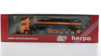 Herpa H0 148238 MAN Silo-Sattelzug "baufeld"