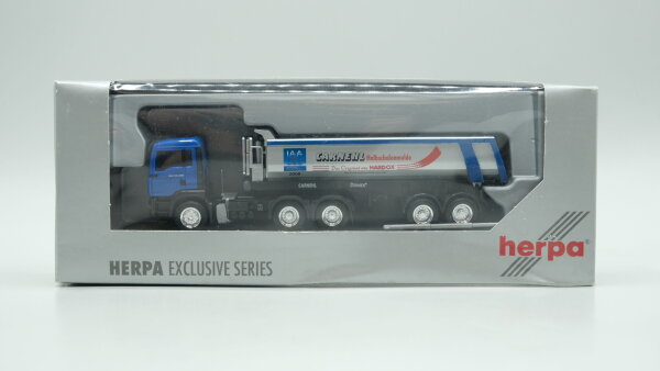 Herpa H0 MAN Kippersattelzug "Carnehl Halbschalenmulde" IAA 2006