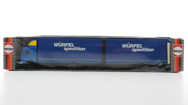 Herpa H0 829290 Mercedes-Benz Jumbo Hängerzug "Würfel Spedition"