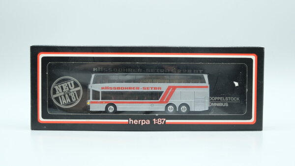 Herpa H0 830461 Kässbohrer Setra Doppelstockbus S 228 DT IAA 81