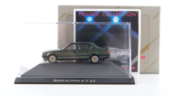Herpa H0 30043 BMW Alpina B11 3,5 grün in Acryl-Box