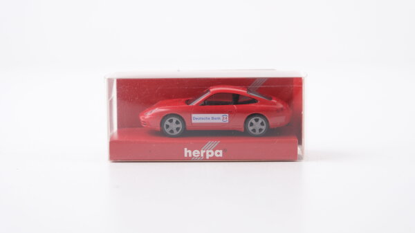 Herpa H0 Porsche 911 Carrera "Deutsche Bank 24"