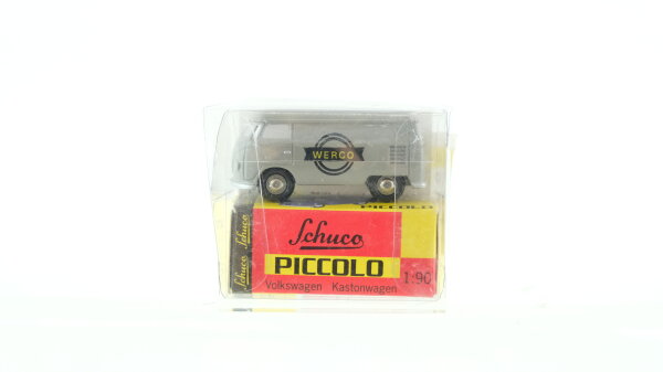 Schuco Piccolo VW Kastenwagen "WERCO" grau