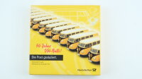 Brekina H0 VW-Kombi T1a + VW-Kasten mit Hochdach T1b "50 Jahre VW-Bulli" Deutsche Post