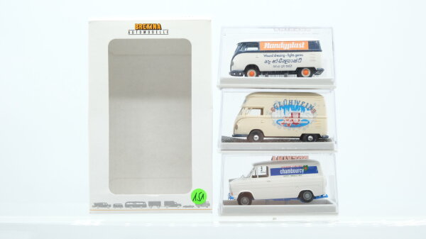 Brekina H0 018508 3er-Set "Lieferwagen"