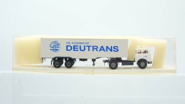 Brekina H0 7816 MAN Diesel Sattelzug "VE Kombinat Deutrans"