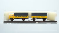 Brekina H0 78350 MAN Diesel Hängerzug Pritsche/Plane...